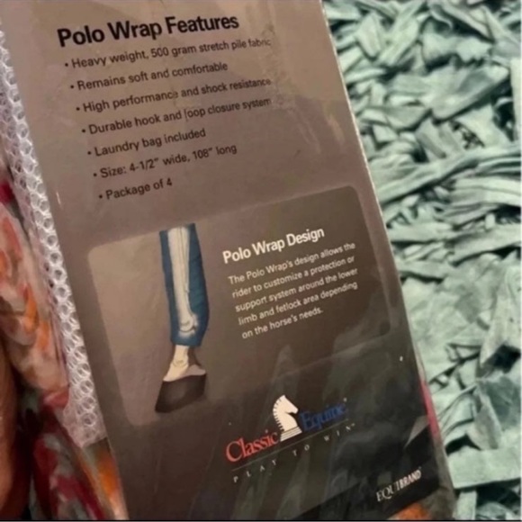 NWT! Classic Equine Polo Wraps Retired Design - Picture 5 of 9